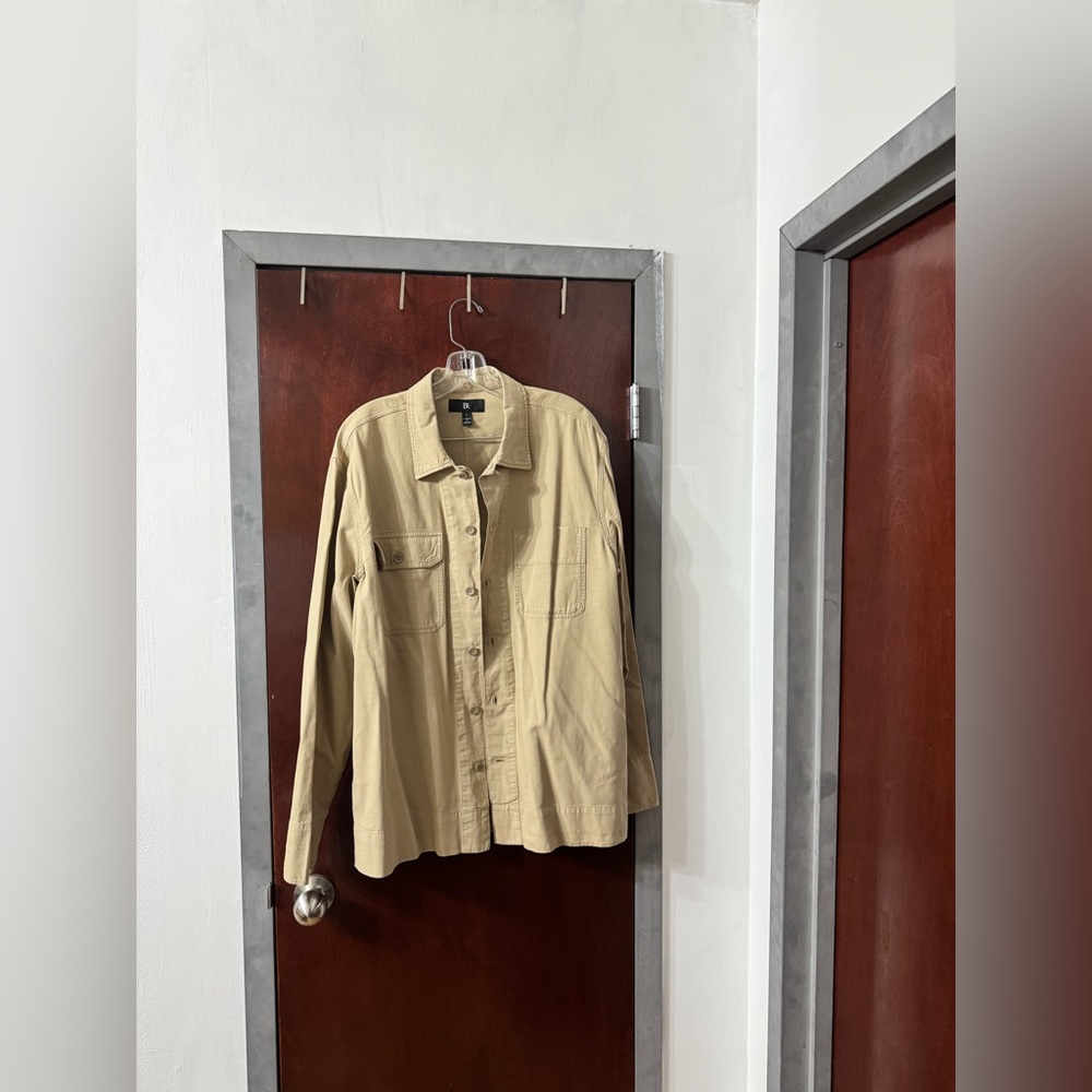 Banana Republic Men's Beige Shirt Jacket